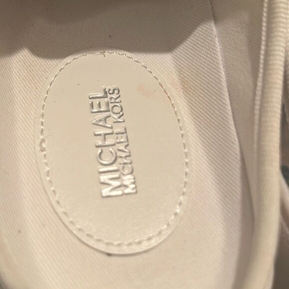 Michael Kors 7.5 Poppy Slide Sneakers Fruit Print Clogs Lemons Cherries Preppy - Picture 6 of 11